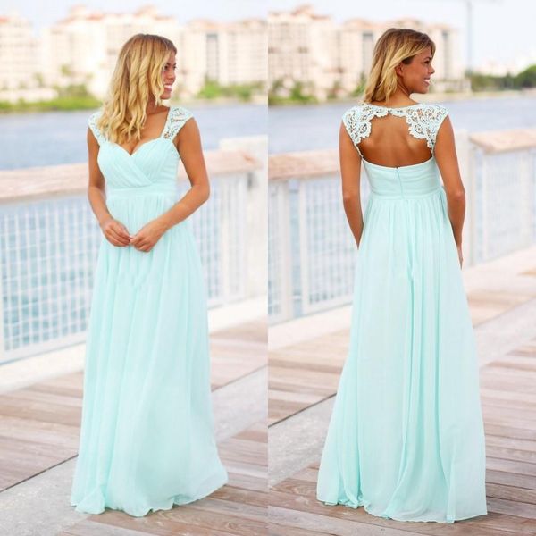 mint green boho chiffon bridesmaid dresses cap sleeves lace applique hollow back beach wedding guest maid of honor gown custom made, White;pink
mint green boho chiffon bridesmaid dresses cap sleeves lace applique hollow back beach wedding guest maid of honor gown custom made, White;pink
