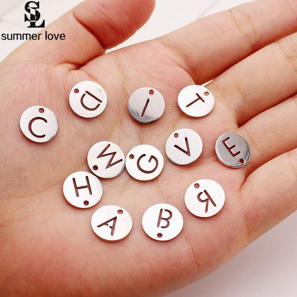 stainelss steel 26 intial letter small pendant charm for bracelet necklace silver alphabet charm for diy jewelry making 2019, Bronze;silver
stainelss steel 26 intial letter small pendant charm for bracelet necklace silver alphabet charm for diy jewelry making 2019, Bronze;silver