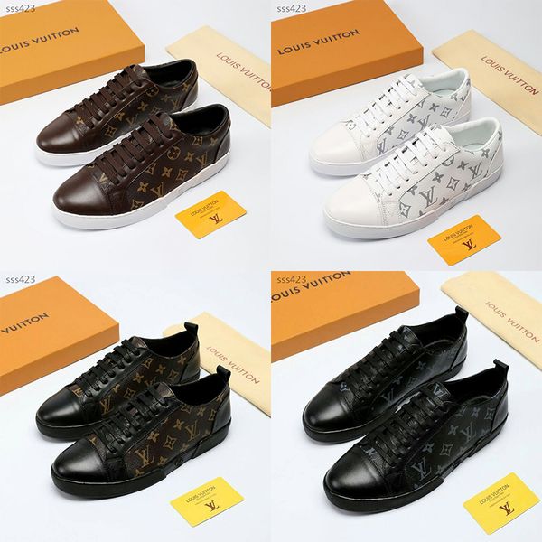 style men casual shoes flat classic fashion printing real leather lace-up high male arena shoes size 39-45 with box
style men casual shoes flat classic fashion printing real leather lace-up high male arena shoes size 39-45 with box