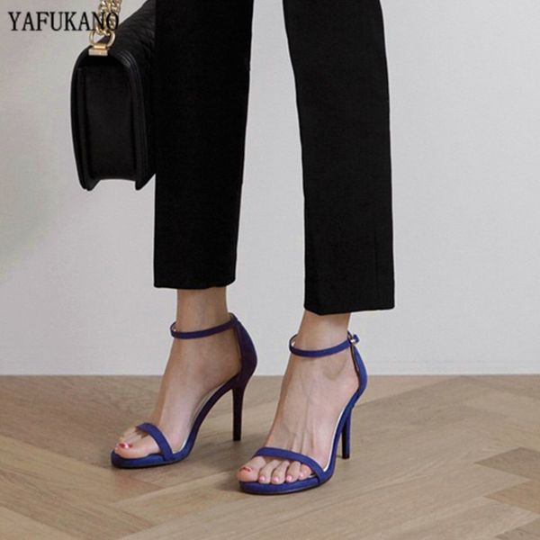 dress shoes women sandals summer black thin high heels solid flock peep toes buckle strap woman party mujer arrival
dress shoes women sandals summer black thin high heels solid flock peep toes buckle strap woman party mujer arrival