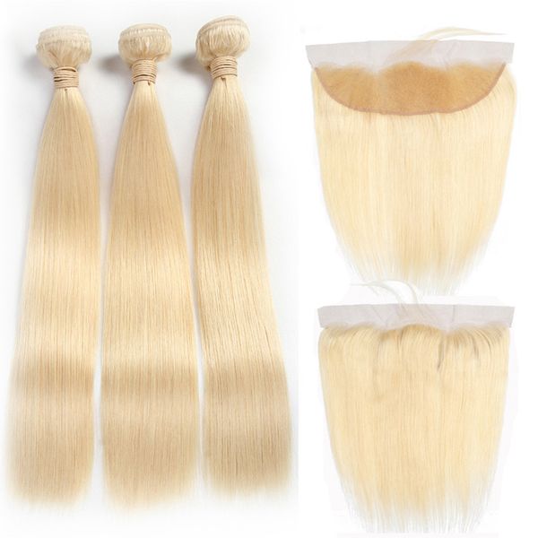 blonde 613 bundles with frontal malaysian hair straight human hair bundles with lace frontal closure non remy hair extensions, Black
blonde 613 bundles with frontal malaysian hair straight human hair bundles with lace frontal closure non remy hair extensions, Black