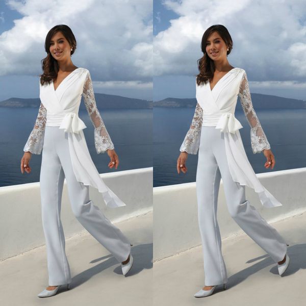 elegant mother of the bride dresses formal v neck lace appliqued wedding guest dress mother outfit prom gowns women jumpsuits pants, Black;red
elegant mother of the bride dresses formal v neck lace appliqued wedding guest dress mother outfit prom gowns women jumpsuits pants, Black;red