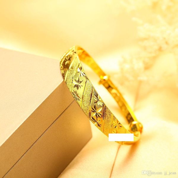 stars bangle size adjustable 24k gold plated wedding dressed new style bracelets fine jewelry for party ing, Black
stars bangle size adjustable 24k gold plated wedding dressed new style bracelets fine jewelry for party ing, Black