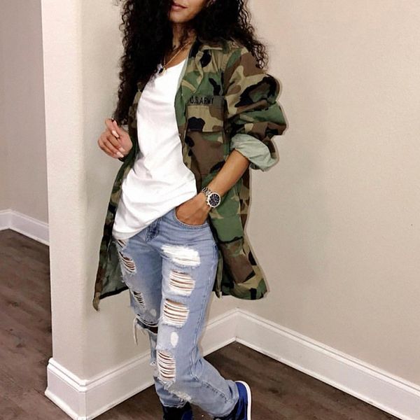 women long coat oversized casual mini dress military ladies jacket cotton plus size club coat party army green camouflage t191018, Black;brown
women long coat oversized casual mini dress military ladies jacket cotton plus size club coat party army green camouflage t191018, Black;brown