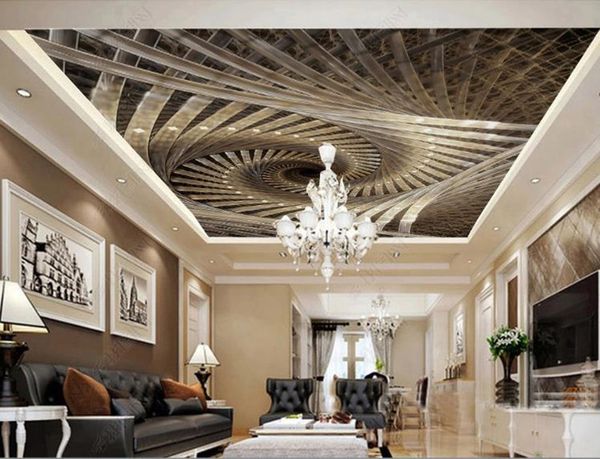 custom wallpaper ceiling stickers mural 3d solid spiral royal geometric art living room bedroom ceiling decoration wall painting
custom wallpaper ceiling stickers mural 3d solid spiral royal geometric art living room bedroom ceiling decoration wall painting