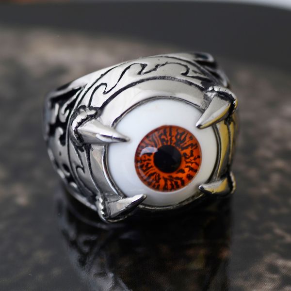 valily vintage talon dragon claw evil devil biker ring stainless steel punk finger ring for men orange color eye party jewelry
valily vintage talon dragon claw evil devil biker ring stainless steel punk finger ring for men orange color eye party jewelry