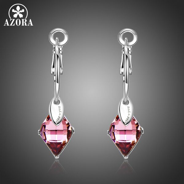 azora fashion jewelry silver earring for women purple austrian crystal drop earrings stone pendientes mujer moda earing te0351
azora fashion jewelry silver earring for women purple austrian crystal drop earrings stone pendientes mujer moda earing te0351