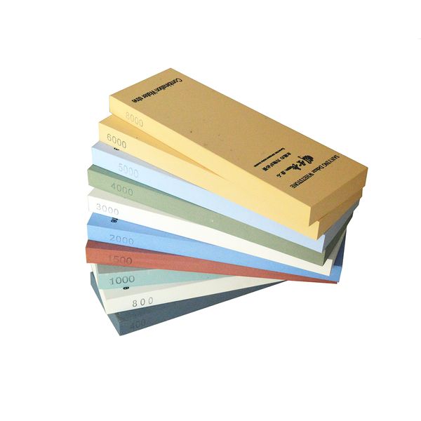 400-8000 grit kitchen knife sharpener professional grinding stone 180*60*15mm water whetstone stone polishin
400-8000 grit kitchen knife sharpener professional grinding stone 180*60*15mm water whetstone stone polishin