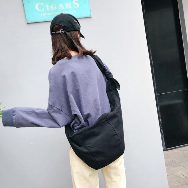 простые женщины сумка большая емкость посыльного сумки холст tie knotted пельмени сумки женская сумка пакет учащегося bolso mujer
простые женщины сумка большая емкость посыльного сумки холст tie knotted пельмени сумки женская сумка пакет учащегося bolso mujer