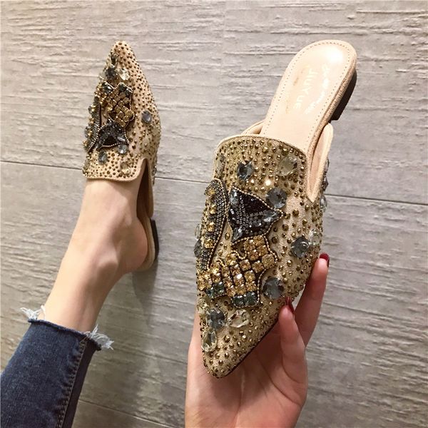 shoes woman 2020 female mule glitter slides woman's slippers loafers low fashion mules jelly soft new luxury rubber basic, Black
shoes woman 2020 female mule glitter slides woman's slippers loafers low fashion mules jelly soft new luxury rubber basic, Black