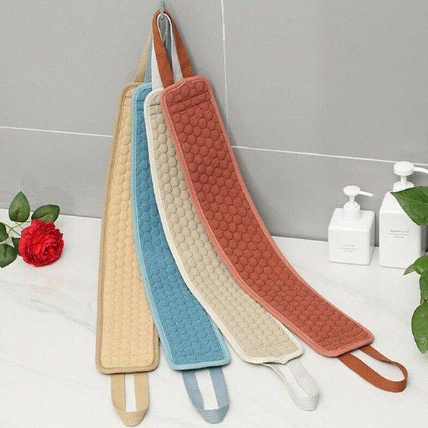 creative double-sided strip soft loofah back scrubber men women bath towel exfoliating loofah massage for shower body cleaning
creative double-sided strip soft loofah back scrubber men women bath towel exfoliating loofah massage for shower body cleaning