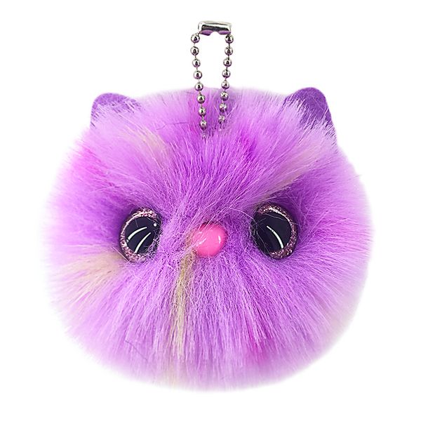 cute pearl chain cat fur ball pendant ladies' bag hanging accessories creative little gift, Silver
cute pearl chain cat fur ball pendant ladies' bag hanging accessories creative little gift, Silver