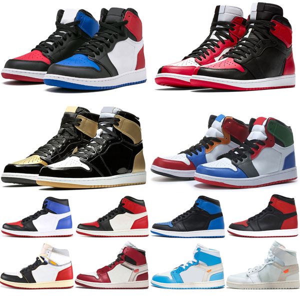 New 1 Gold top 3 Mens Basketball Shoes Chicago Bred Banned Black Toe UNC White Royal Blue Fragment 1s men sports sneakers designer trainers
New 1 Gold top 3 Mens Basketball Shoes Chicago Bred Banned Black Toe UNC White Royal Blue Fragment 1s men sports sneakers designer trainers