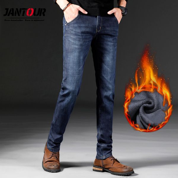 jantour winter men's jeans warm thicken fleece men homme vaqueros hombre jean for men pants slim joggers hip hop pantalon, Blue
jantour winter men's jeans warm thicken fleece men homme vaqueros hombre jean for men pants slim joggers hip hop pantalon, Blue