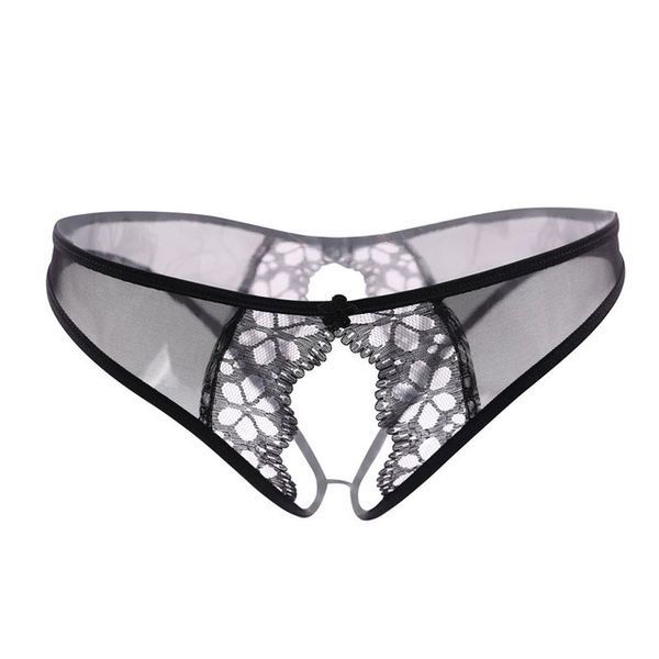 Women Open Crotch Lace Thongs And G Strings Sexy Panties Transparent Hollow Low Waist Lace Thong Underwear, Black
Women Open Crotch Lace Thongs And G Strings Sexy Panties Transparent Hollow Low Waist Lace Thong Underwear, Black