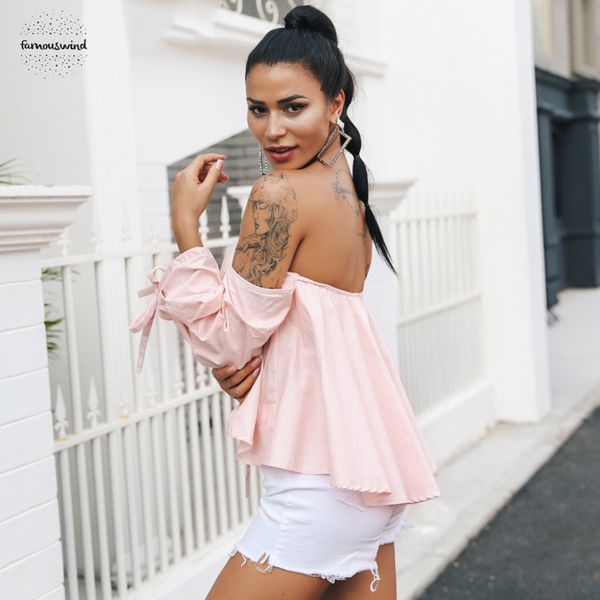sexy с плеча плед блузка рубашка женщины полосатый backless разрез шеи тонкий элегантный пляж блузка рубашка blusas женщины топы лето, White
sexy с плеча плед блузка рубашка женщины полосатый backless разрез шеи тонкий элегантный пляж блузка рубашка blusas женщины топы лето, White