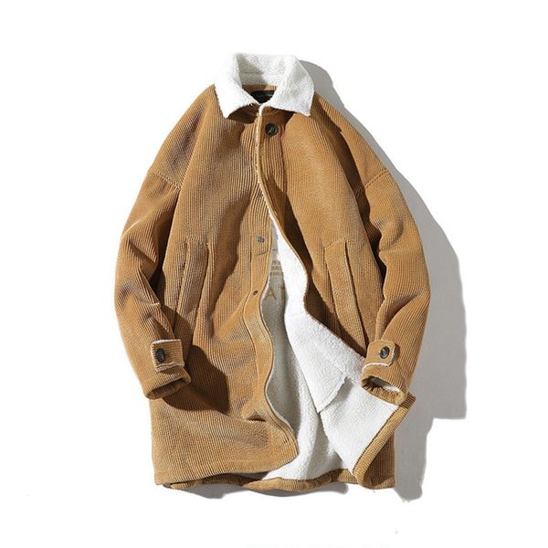 2019 new winter long jacket coats men new casual male parka warm jacket mens plus size corduroy thickjacket, Tan;black
2019 new winter long jacket coats men new casual male parka warm jacket mens plus size corduroy thickjacket, Tan;black