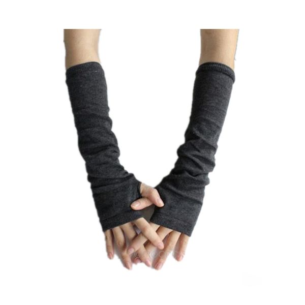 cuhakci women arm warmers fingerless long gloves solid warm mittens knitted protection arm warmer half finger sleeves black grey, Blue;gray
cuhakci women arm warmers fingerless long gloves solid warm mittens knitted protection arm warmer half finger sleeves black grey, Blue;gray