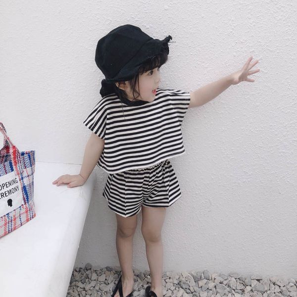 2020 summer casual girls suits stripe kids suits girls tracksuit kids tracksuit tshirt+shorts 2pcs/set girls clothes retail b1170, White
2020 summer casual girls suits stripe kids suits girls tracksuit kids tracksuit tshirt+shorts 2pcs/set girls clothes retail b1170, White