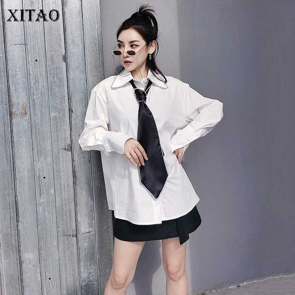 xitao high waist blouse fashion new women elegant single breast full sleeve goddess fan casual style loose white shirt dmy3529
xitao high waist blouse fashion new women elegant single breast full sleeve goddess fan casual style loose white shirt dmy3529