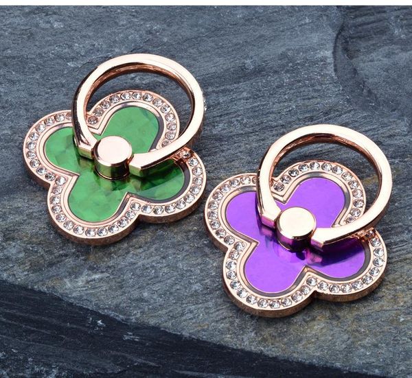 fashion four-leaf clover 360 degree finger ring mobile phone smartphone stand holder for iphone ipad smart phone luxury couple models
fashion four-leaf clover 360 degree finger ring mobile phone smartphone stand holder for iphone ipad smart phone luxury couple models
