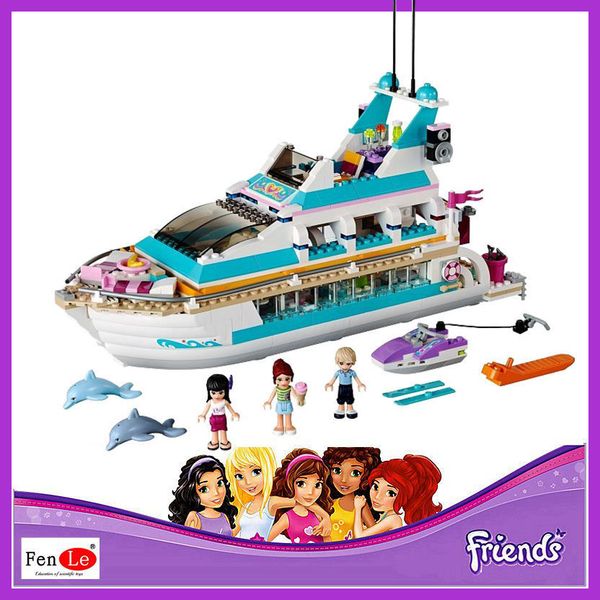 friends set girl series 661pcs building blocks toys dolphin cruiser kids bricks toy girl gifts compatible 41015
friends set girl series 661pcs building blocks toys dolphin cruiser kids bricks toy girl gifts compatible 41015