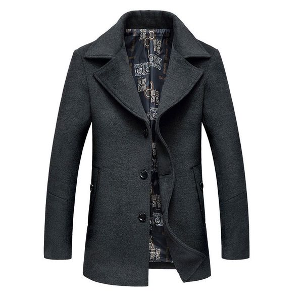 men's wool jackets overcoat plus size 6xl spring autumn brand men manteau homme woolen jackets and coats mens warm wool overcoat, Black
men's wool jackets overcoat plus size 6xl spring autumn brand men manteau homme woolen jackets and coats mens warm wool overcoat, Black