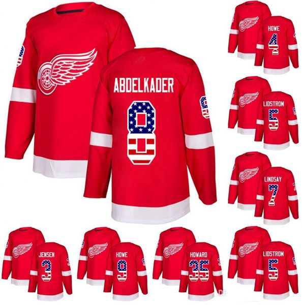 detroit red wings usa flag jersey 8 justin abdelkader 25 mike green 83 trevor daley 35 jimmy howard 43 darren helmhockey jerseys, Black;red 
detroit red wings usa flag jersey 8 justin abdelkader 25 mike green 83 trevor daley 35 jimmy howard 43 darren helmhockey jerseys, Black;red