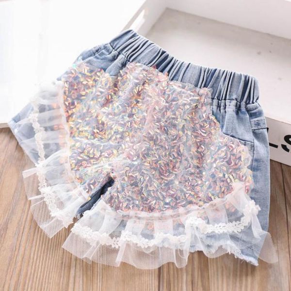 3t-10t wholesale children denim shorts summer new kids lace mesh sequined stitching pants korean jeans shorts for girls l246, Black
3t-10t wholesale children denim shorts summer new kids lace mesh sequined stitching pants korean jeans shorts for girls l246, Black