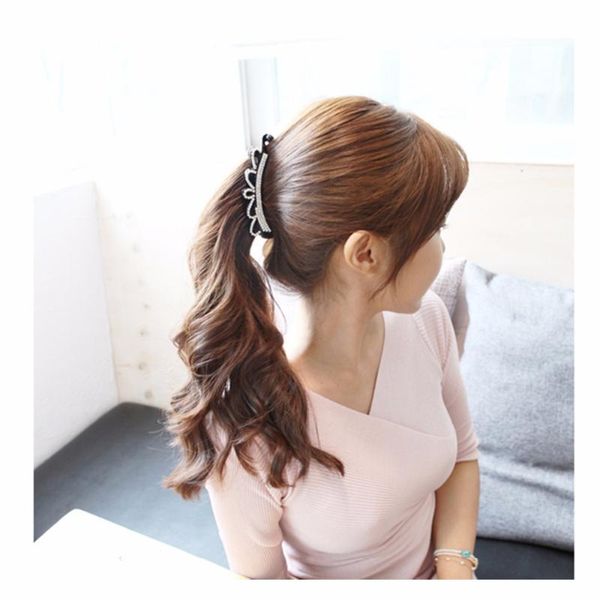 crown hair pins long barrettes wedding hair accessories ponytail clips jewelry for women black/brown 10.5cm hc521
crown hair pins long barrettes wedding hair accessories ponytail clips jewelry for women black/brown 10.5cm hc521