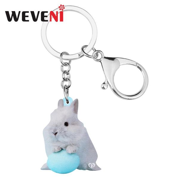 weveni acrylic white easter eggs hare keychains keyring pet animal key chain jewelry for women girls festival gifts, Silver
weveni acrylic white easter eggs hare keychains keyring pet animal key chain jewelry for women girls festival gifts, Silver