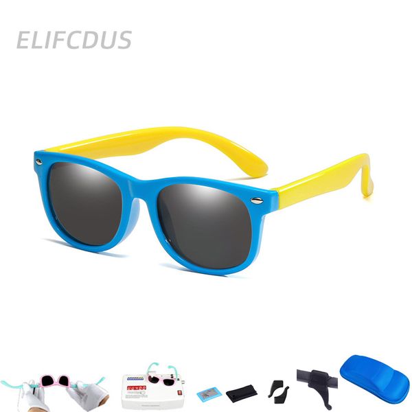 kids sunglasses polarized with ear hook and protective case boys girls safety sun glasses gift for children baby uv400 eyewear, Blue
kids sunglasses polarized with ear hook and protective case boys girls safety sun glasses gift for children baby uv400 eyewear, Blue