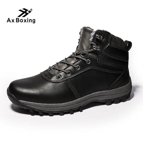 fashion plus velvet snow boots men winter warm platform waterproof ankle boots for men non-slip breathable snow drop, Black
fashion plus velvet snow boots men winter warm platform waterproof ankle boots for men non-slip breathable snow drop, Black
