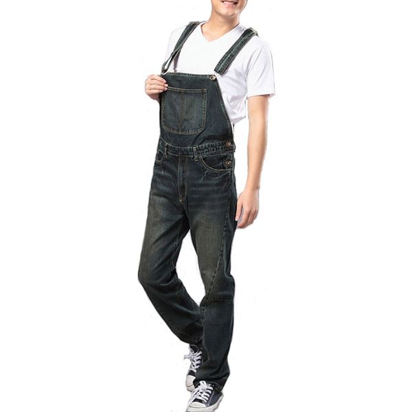 mcikkny men's fashion denim bib overalls multi pockets loose style jeans jumpsuit for male washed plus size s-4xl, Blue
mcikkny men's fashion denim bib overalls multi pockets loose style jeans jumpsuit for male washed plus size s-4xl, Blue