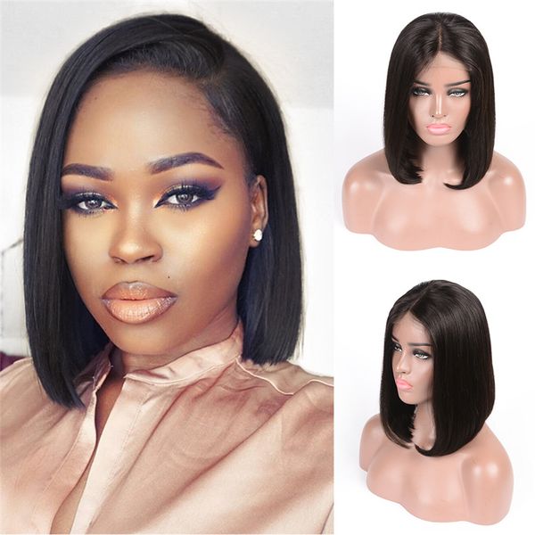 short lace front human hair wigs pre plucked bob wig natural black straight brazilian wig remy hair
short lace front human hair wigs pre plucked bob wig natural black straight brazilian wig remy hair