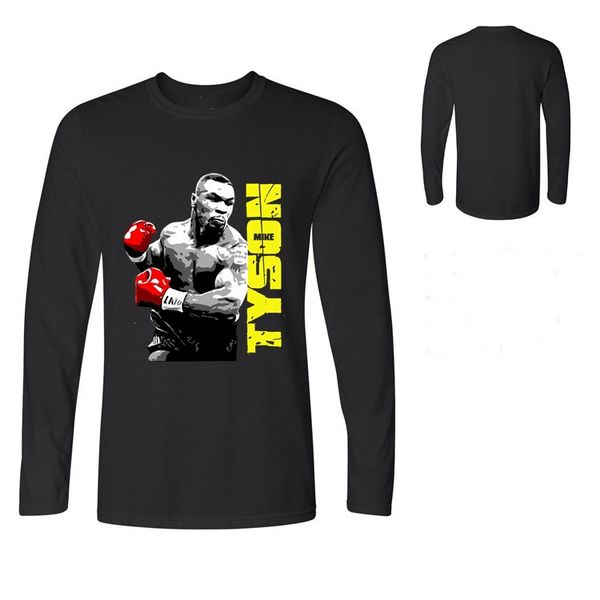 men's casual style long sleeve iron mike tyson the real boxing champion legend mens fashion mike tyson poster printed t-shirt, White;black
men's casual style long sleeve iron mike tyson the real boxing champion legend mens fashion mike tyson poster printed t-shirt, White;black