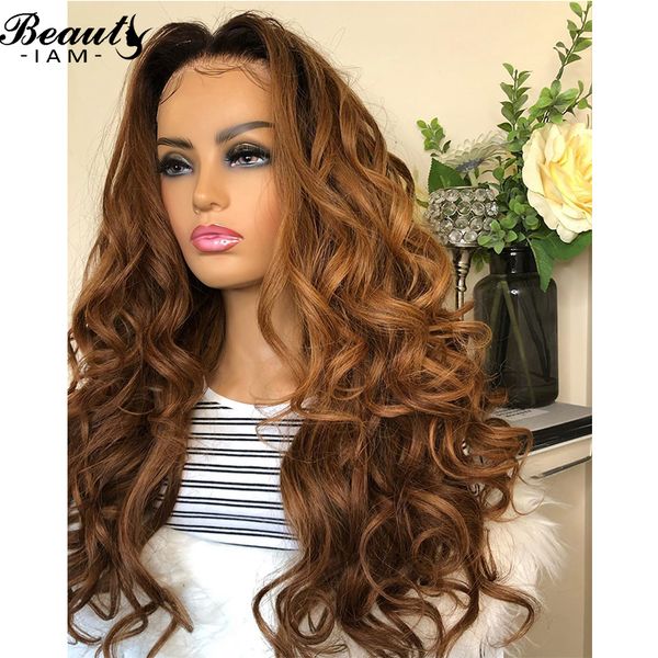 ombre honey blonde colored lace front human hair wigs wavy virgin glueless 360 lace frontal brown wig pre plucked with baby hair, Black;brown
ombre honey blonde colored lace front human hair wigs wavy virgin glueless 360 lace frontal brown wig pre plucked with baby hair, Black;brown