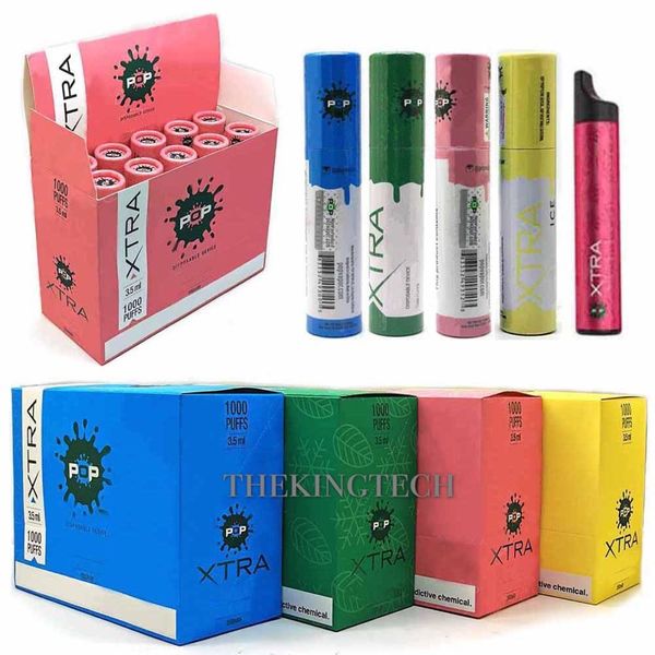 NEW POP XTRA Одноразовые устройства Pod Kit 550mAh Аккумулятор 3,5 мл картриджи 1000 пуфы Анти Leak Vape Pen опорожнить бесплатную доставку
NEW POP XTRA Одноразовые устройства Pod Kit 550mAh Аккумулятор 3,5 мл картриджи 1000 пуфы Анти Leak Vape Pen опорожнить бесплатную доставку