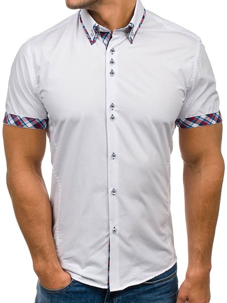 brand men clothing fashion shirt male dress shirts slim fit turn -down men short sleeve mens hawaiian shirt big size 3xl sale, White;black
brand men clothing fashion shirt male dress shirts slim fit turn -down men short sleeve mens hawaiian shirt big size 3xl sale, White;black