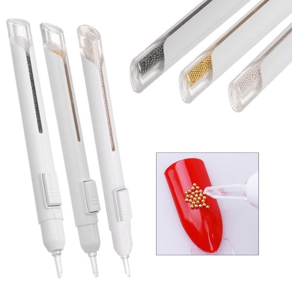 nail steel beads picking dotting pen pick up small ball manicure accessories painting bullion pen nail art tools, Silver
nail steel beads picking dotting pen pick up small ball manicure accessories painting bullion pen nail art tools, Silver