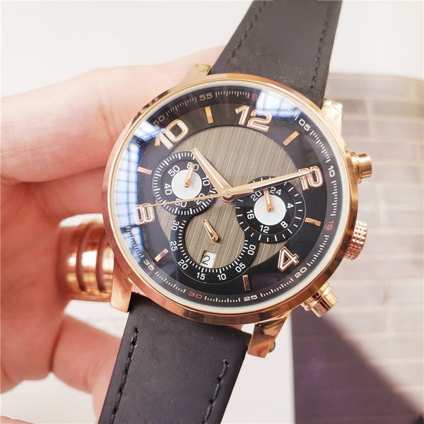 fashin швейцарский бренд роскошные мужские часы mont time walker кварцевые часы все указатель работы хронограф наручные часы кожаный ремешок, Slivery;brown
fashin швейцарский бренд роскошные мужские часы mont time walker кварцевые часы все указатель работы хронограф наручные часы кожаный ремешок, Slivery;brown