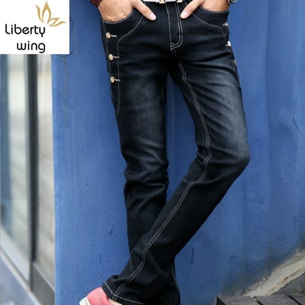 high street jeans мужская мода стирается тонкий эластичный джинсовый карандаш брюки дизайнер колледж винтаж молния серый ковбойские брюки му, Blue
high street jeans мужская мода стирается тонкий эластичный джинсовый карандаш брюки дизайнер колледж винтаж молния серый ковбойские брюки му, Blue