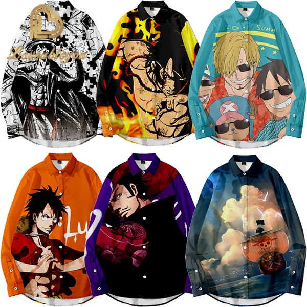 new summer one piece shirt men japanese anime luffy ace zoro shirt men loose casual turn-down collar shirts homme, White;black
new summer one piece shirt men japanese anime luffy ace zoro shirt men loose casual turn-down collar shirts homme, White;black