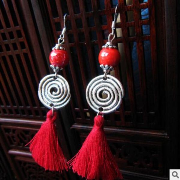 luxury earing for women style exquisite bow tassel long earrings handmade earring gift ceramic ornaments, Silver
luxury earing for women style exquisite bow tassel long earrings handmade earring gift ceramic ornaments, Silver