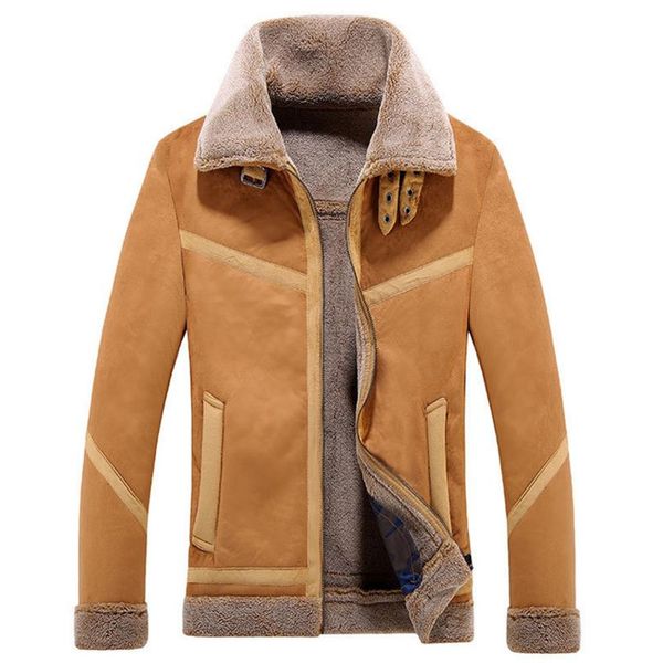 winter men's leather jacket warm plus velvet artificial fur motorcycle coat lapel men's jacket windproof, Black
winter men's leather jacket warm plus velvet artificial fur motorcycle coat lapel men's jacket windproof, Black