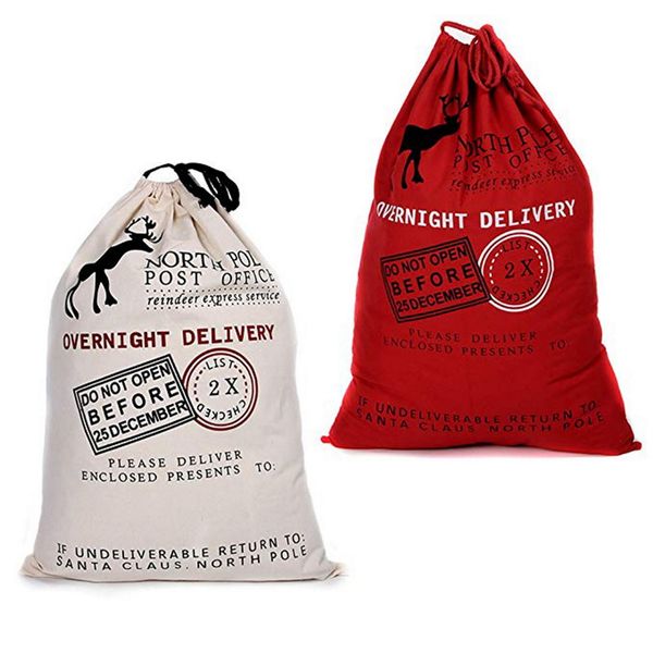1 pcs 50x70cm reusable large christmas sacks santa present bag elk organic heavy canvas bags with red drawstring shopping bag
1 pcs 50x70cm reusable large christmas sacks santa present bag elk organic heavy canvas bags with red drawstring shopping bag