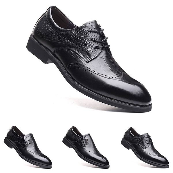 ale 2020 new arrivel 37-44 new men's leather men's shoes overshoes british casual shoes espadrilles #1, Black
ale 2020 new arrivel 37-44 new men's leather men's shoes overshoes british casual shoes espadrilles #1, Black