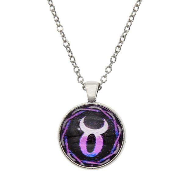 1pc purple galaxy 12 zodiac pendant necklace for women men fashion round glass cabochon jewelry, Silver
1pc purple galaxy 12 zodiac pendant necklace for women men fashion round glass cabochon jewelry, Silver