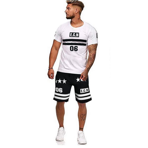 ostrich clothes men t shirt men summer patchwork short sleeve pants set sport suit tracksuit summer extended tshirt, Gray
ostrich clothes men t shirt men summer patchwork short sleeve pants set sport suit tracksuit summer extended tshirt, Gray