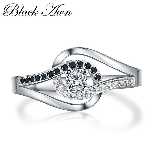 black awn 2019 new 925 sterling silver jewelry trendy wedding rings for women engagement ring femme bijoux bague size 6 7 8 c271, Golden;silver
black awn 2019 new 925 sterling silver jewelry trendy wedding rings for women engagement ring femme bijoux bague size 6 7 8 c271, Golden;silver